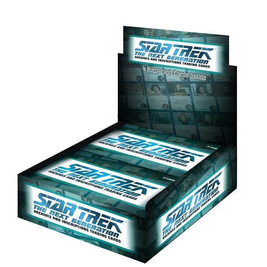 2022 Star Trek TNG Archives & Inscriptions - Box of Cards (24 Packs)
