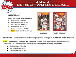 Topps 2022 Series 2 Baseball Hobby Card Box