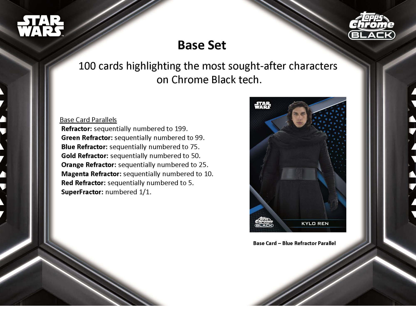 Topps 2022 Star Wars Chrome Black Hobby Box