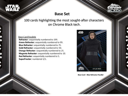 Topps 2022 Star Wars Chrome Black Hobby Box