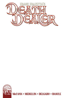 Frank Frazetta Death Dealer #12 Cover C 5 Copy Variant Edition Blank Sket