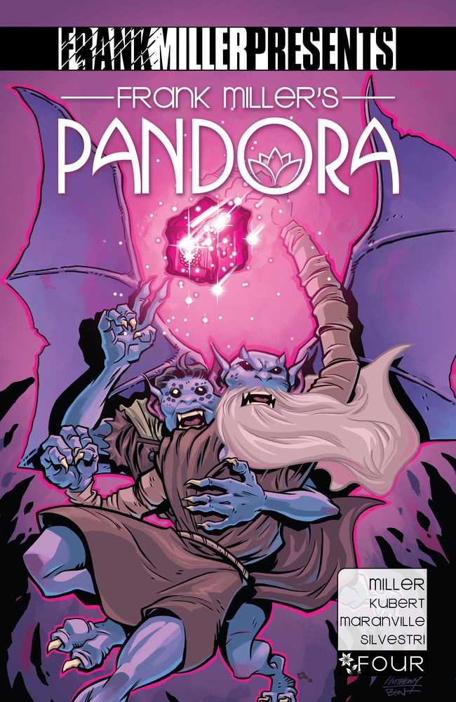 Frank Millers Pandora #4 Cover B Anthony Marques Variant