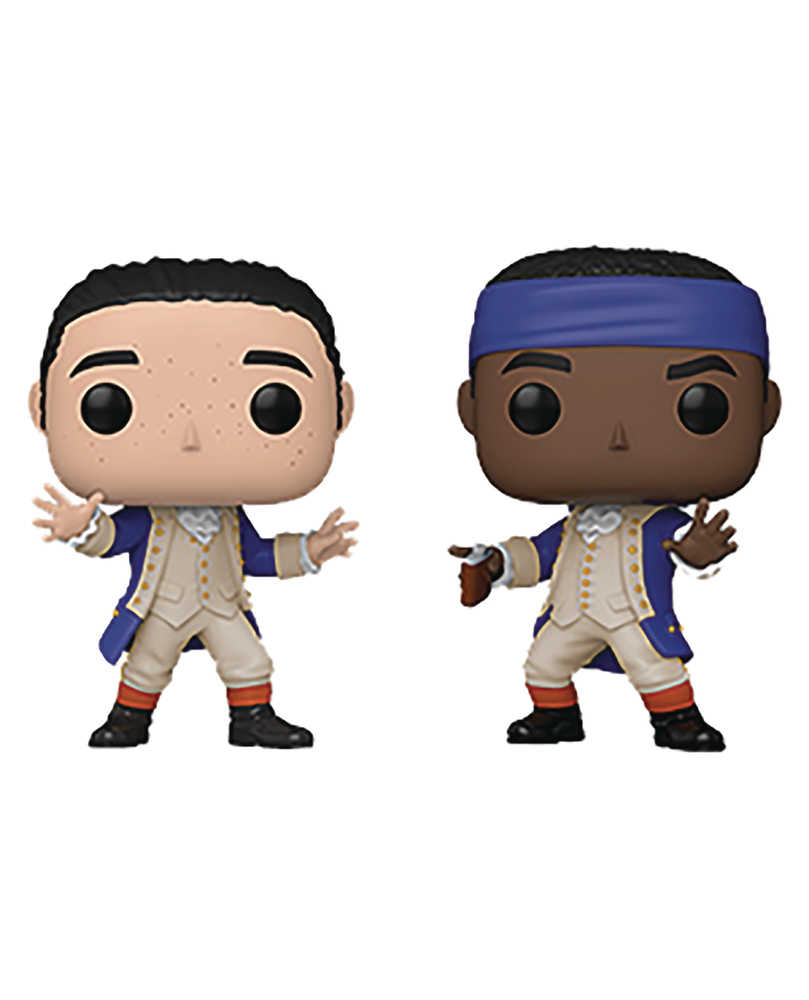 Pop Broadway Hamilton Laurens & Mulligan Fs 2pk Vinyl Figure (Used)