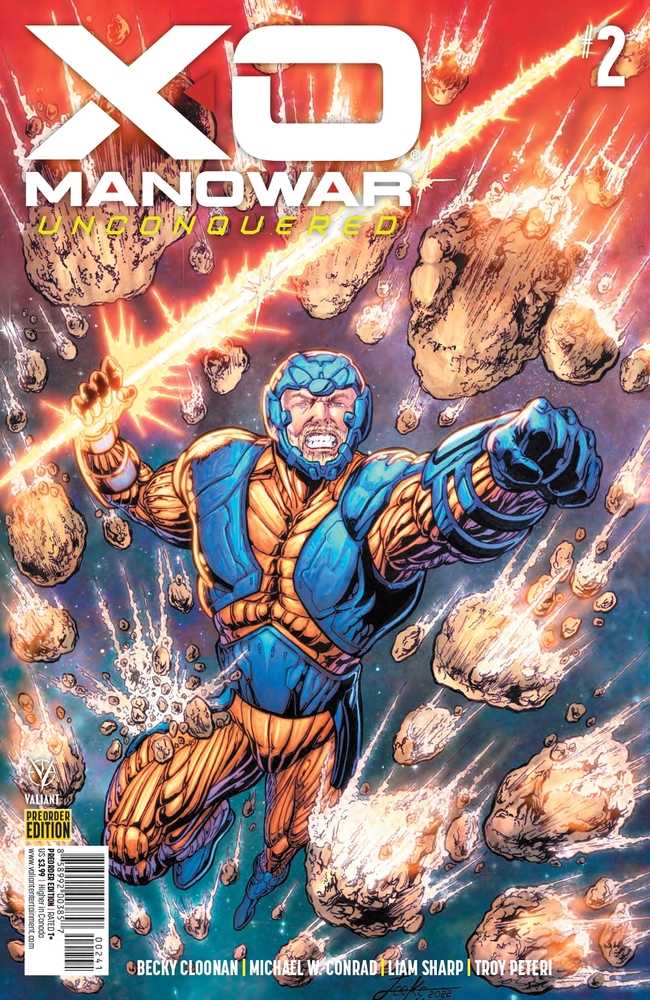 X-O Manowar Unconquered #2 Cover C Preorder Bundle Edition (Mature)