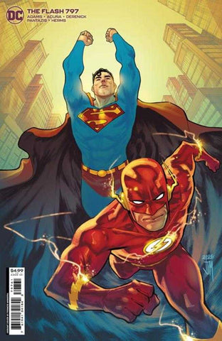 Flash #797 Cover D Francis Manapul Superman Card Stock Variant