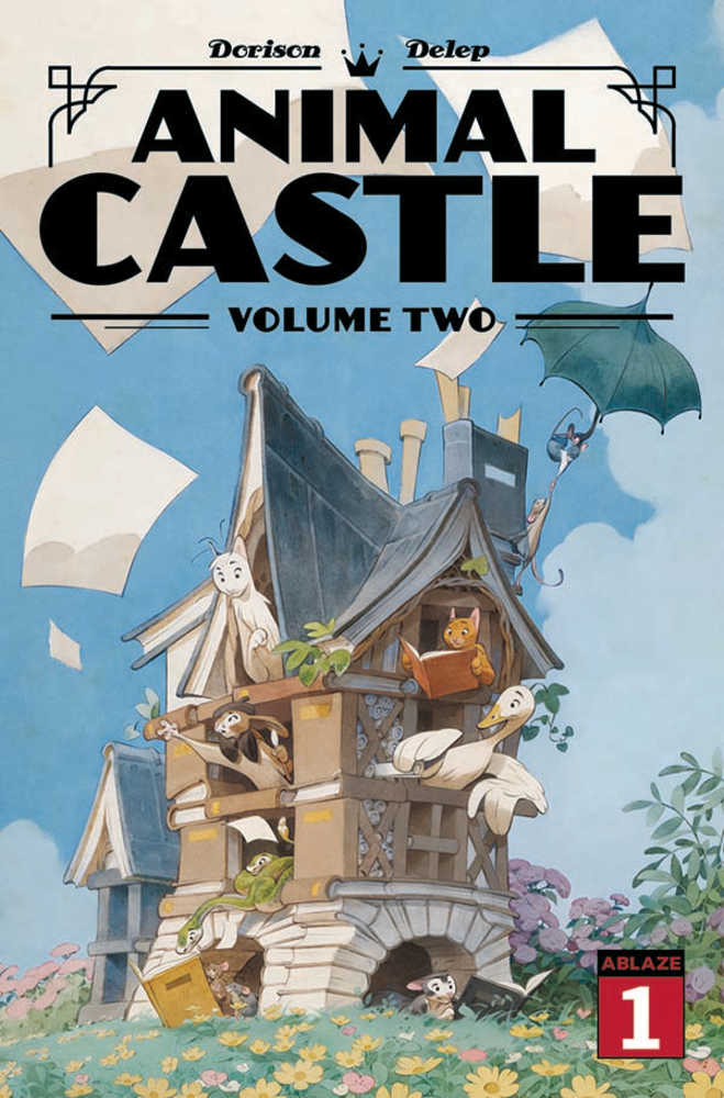 Animal Castle Volume 2 #1 Cover B Delep Animal Library (Mature)