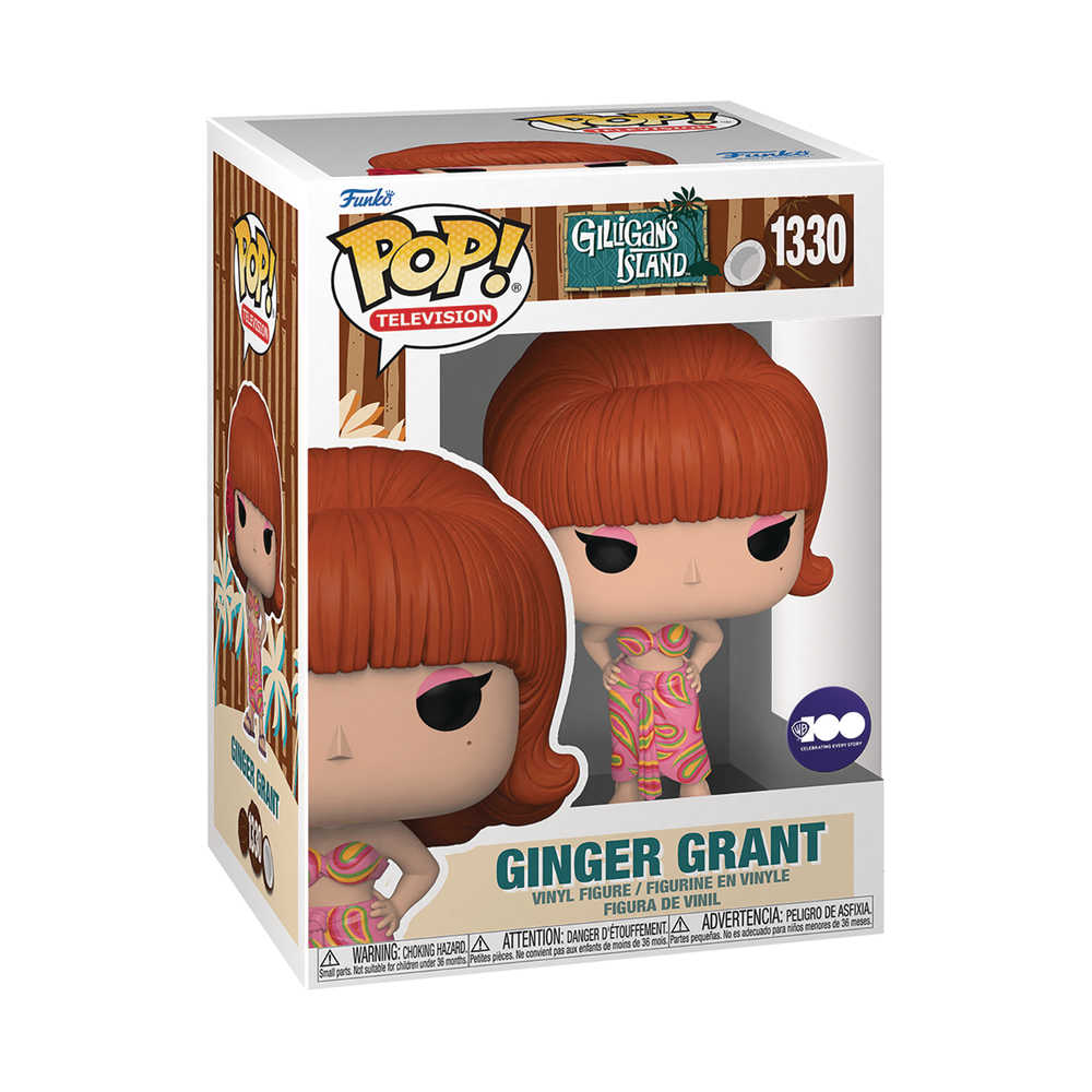 Pop TV Gilligans Island Ginger Vinyl Figure