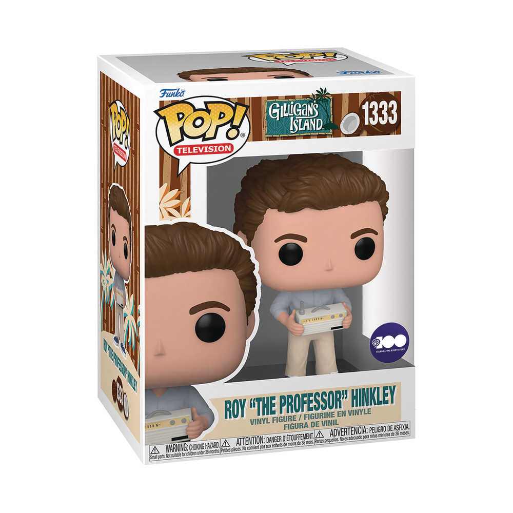 Pop TV Gilligans Island Professor with Radio Vinyl Figure