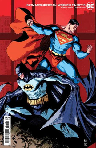 Batman Superman Worlds Finest #15 Cover B Daniel Sampere & Bruno Redondo Card Stock Variant