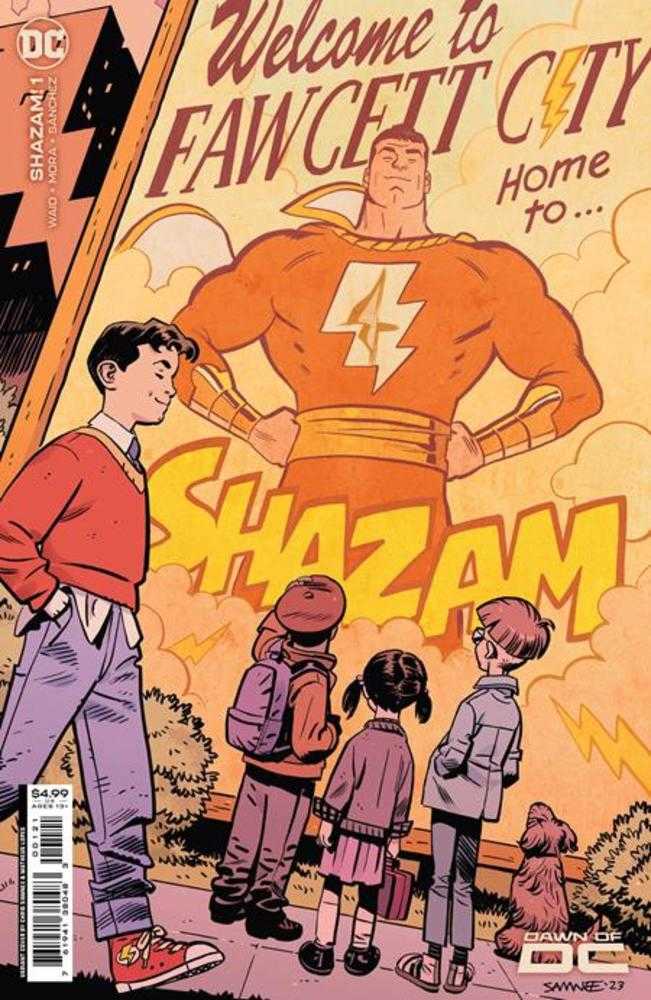 Shazam #1 Cover B Chris Samnee Card Stock Variant