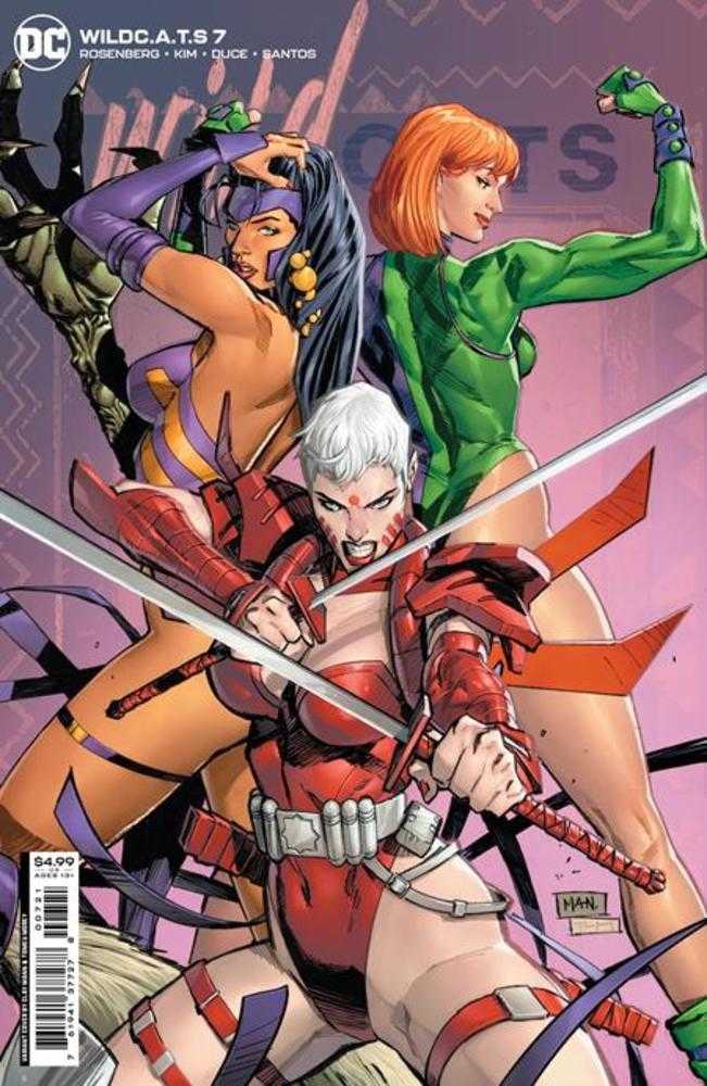 Wildcats #7 Cover B Clay Mann Card Stock Variant