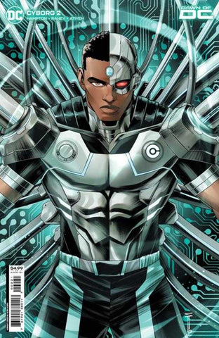 Cyborg #2 (Of 6) Cover B Serg Acuna Card Stock Variant