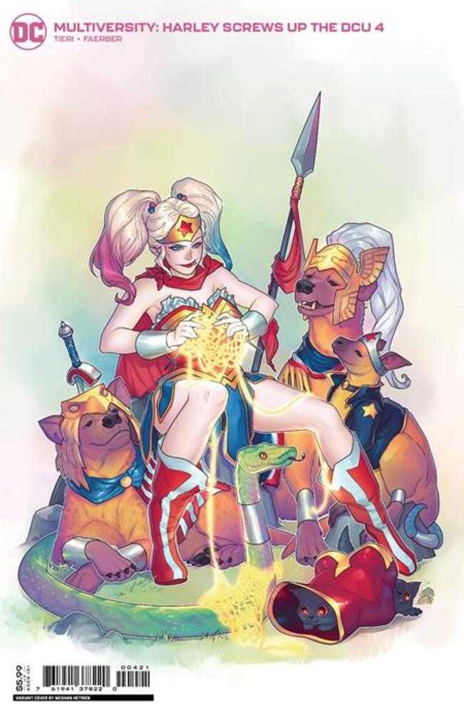 Multiversity Harley Screws Up The Dcu #4 (Of 6) Cover B Meghan Hetrick Card Stock Variant