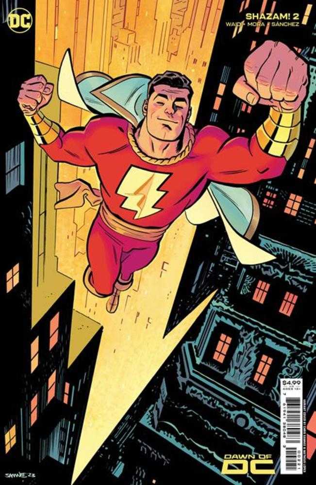 Shazam #2 Cover B Chris Samnee Card Stock Variant