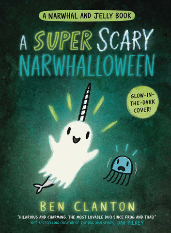 Narwhal & Jelly Hardcover Graphic Novel Volume 08 Super Scary Narwhalloween