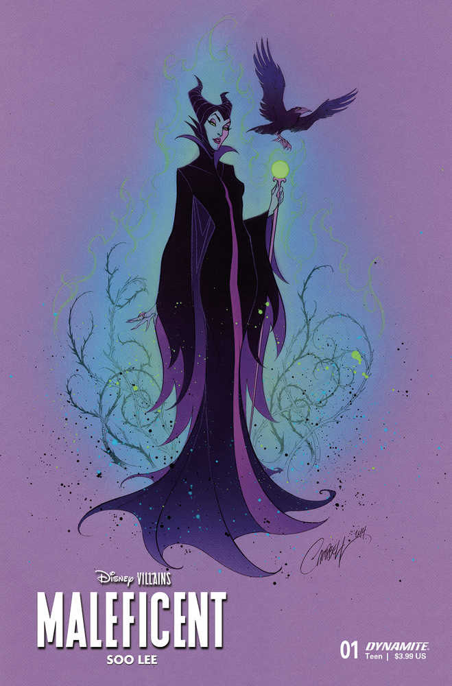 Disney Villains Maleficent #1 Cover V Foc Campbell Original
