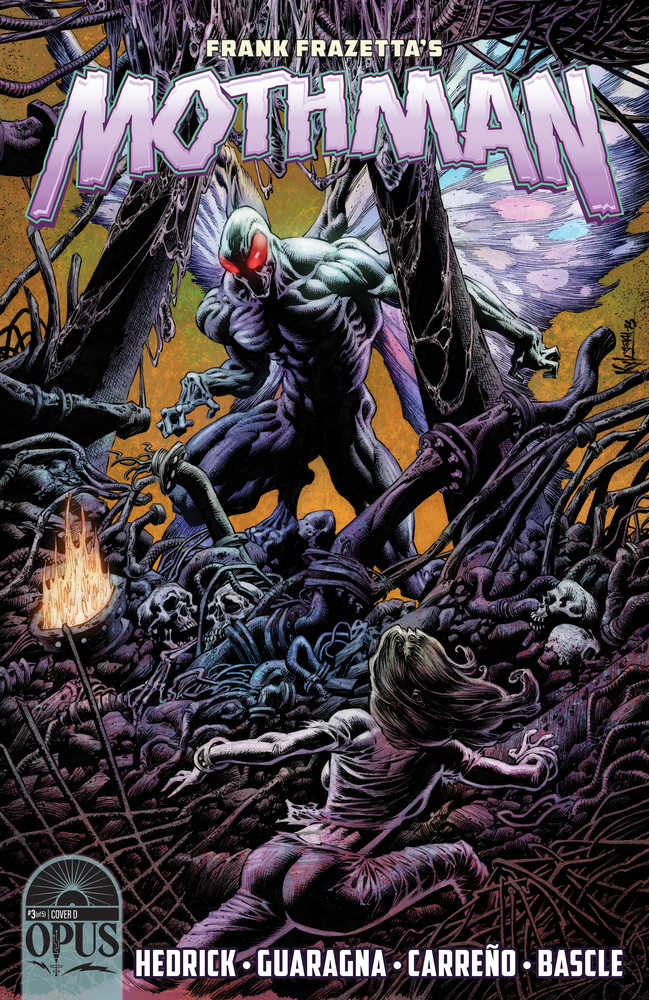 Frank Frazetta Mothman #3 (Of 5) Cover D Hotz