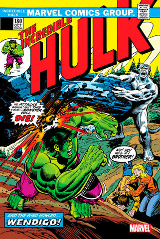 Incredible Hulk #180 Facsimile Edition New Printing