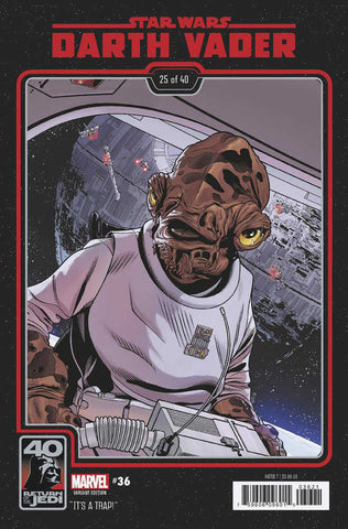 Star Wars: Darth Vader 36 Chris Sprouse Return Of The Jedi 40th Anniversary Variant