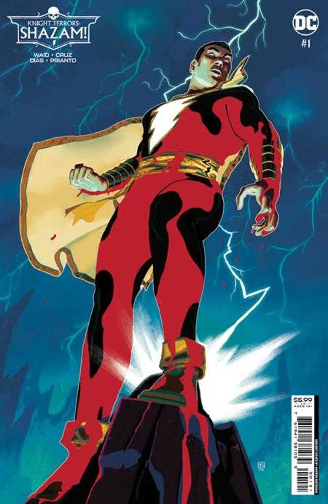 Knight Terrors Shazam #1 (Of 2) Cover B Hayden Sherman Card Stock Variant