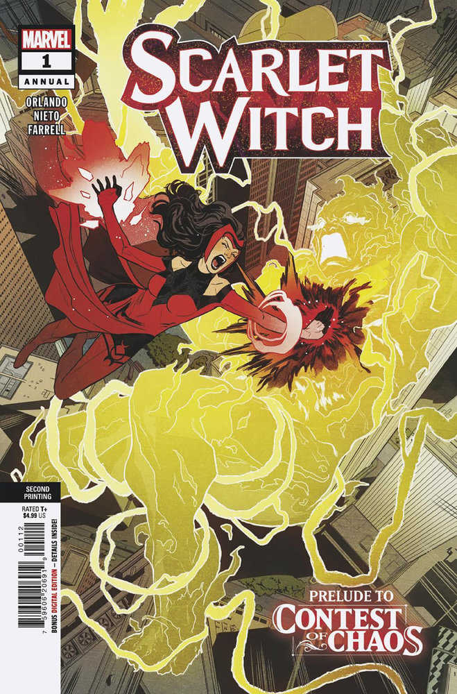 Scarlet Witch Annual 1 Carlos Nieto 2nd Print Variant