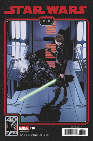 Star Wars 38 Chris Sprouse Return Of The Jedi 40th Anniversary Variant [Dd]