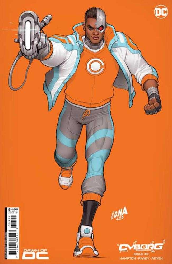 Cyborg #3 (Of 6) Cover B David Nakayama Card Stock Variant