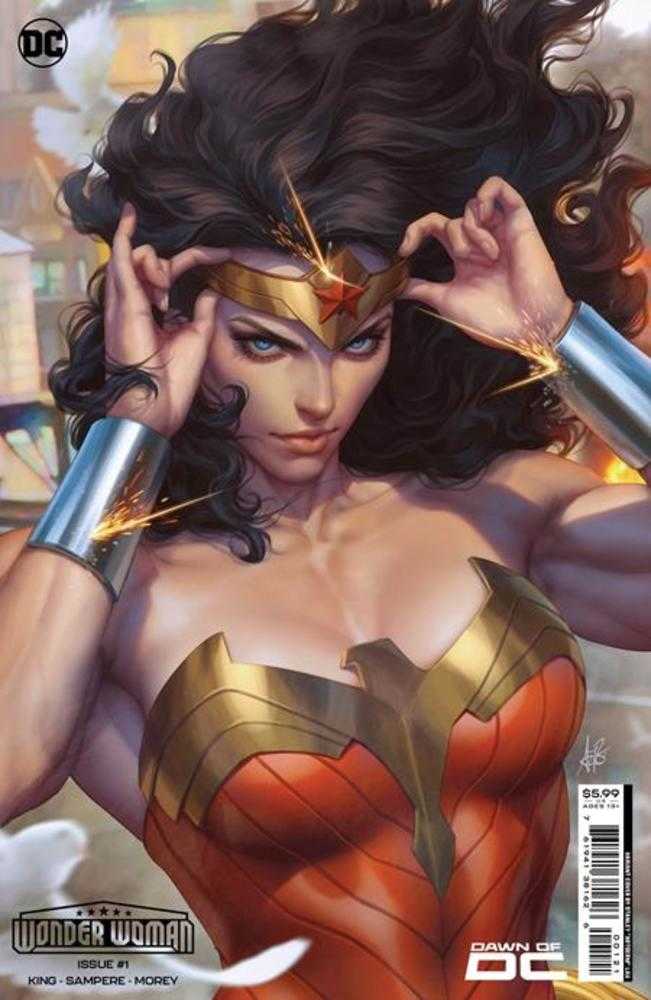 Wonder Woman #1 Cover B Stanley Artgerm Lau Card Stock Variant