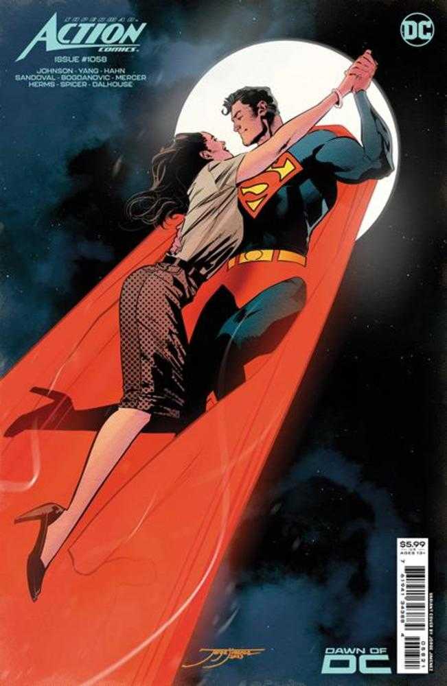 Action Comics #1058 Cover B Jorge Jimenez Card Stock Variant