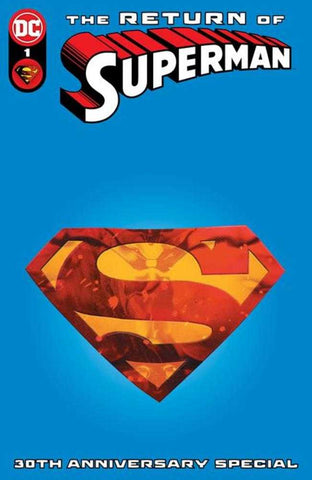 Return Of Superman 30th Anniversary Special #1 (One Shot) Cover B John Giang Cyborg Superman Die-Cut Variant