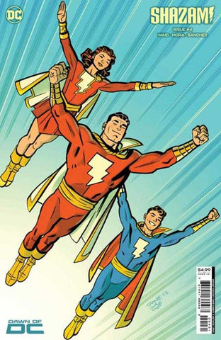 Shazam #4 Cover C Chris Samnee Card Stock Variant