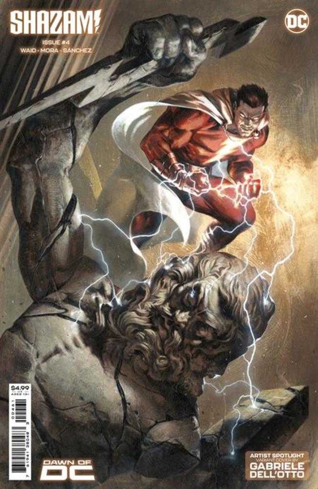 Shazam #4 Cover D Gabriele Dell Otto Artist Spotlight Card Stock Variant