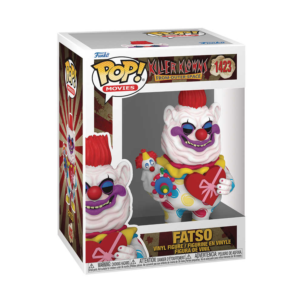 Pop Movies Killer Klowns Outerspace Fatso Vinyl Figure