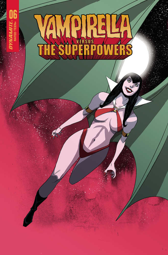 Vampirella vs Superpowers #6 Cover C Moss