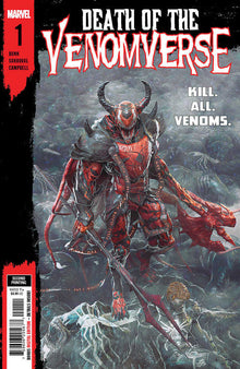 Death Of The Venomverse 1 Bjorn Barends 2nd Print Variant