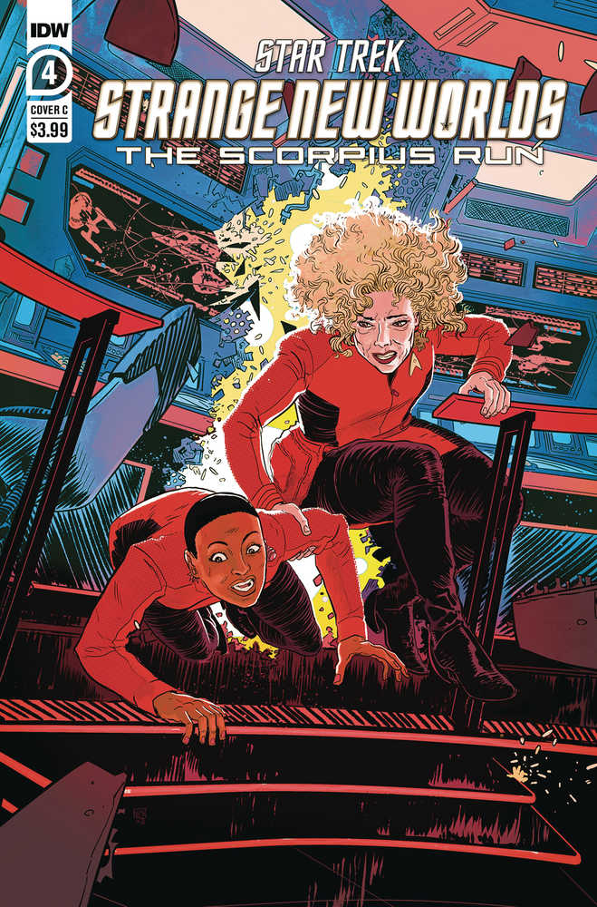 Star Trek Snw Scorpius Run #4 Cover C Sherman