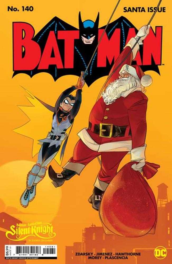 Batman #140 Cover E Otto Schmidt Santa Card Stock Variant