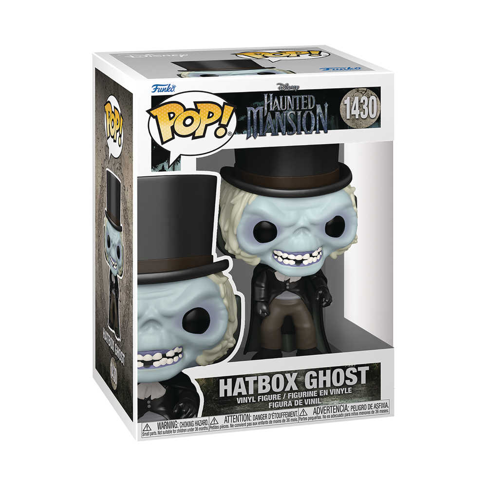Pop Disney Haunted Mansion Hatbox Ghost Vinyl Figure