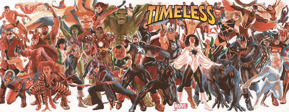 Timeless #1 Alex Ross Wraparound Gatefold Variant