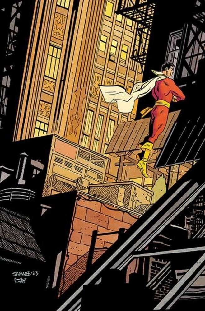 Shazam #7 Cover C Chris Samnee Card Stock Variant