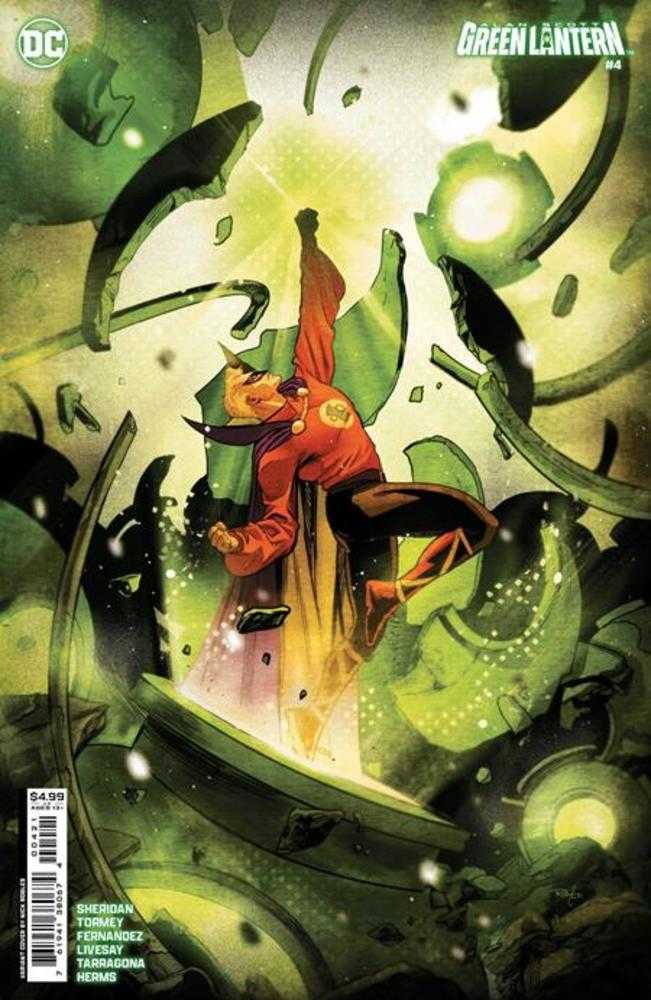 Alan Scott The Green Lantern #4 (Of 6) Cover B Nick Robles Card Stock Variant