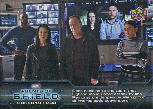 Marvel Agents of SHIELD Compendium Season 5 Chase Card 203 S05E019