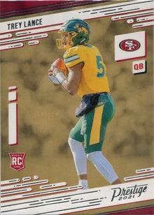 Panini Prestige Football 2021 Base Card 204 Trey Lance
