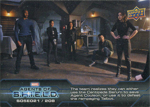 Marvel Agents of SHIELD Compendium Season 5 Chase Card 208 S05E021
