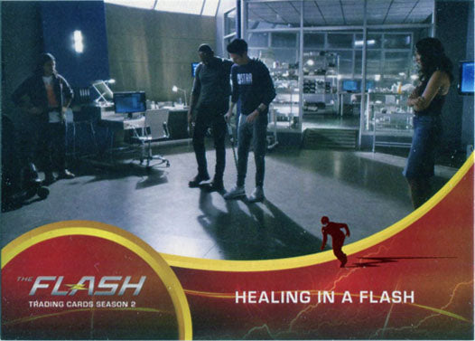 Flash Season 2 Scarlet Speedster Deco Red Foil Variant Base 20 Chase Card