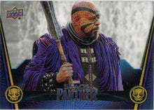 Marvel Black Panther Acetate Parallel 20 Base Chase Card