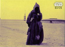Star Wars Black & White Purple Base Parallel Chase Card 20  #03/25