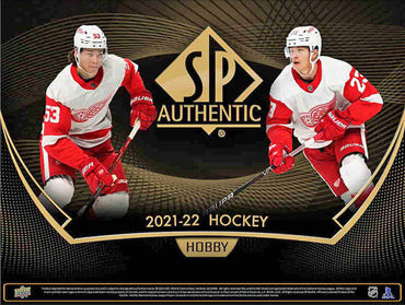 2021-22 Upper Deck SP Authentic Hockey Factory Sealed Hobby Box