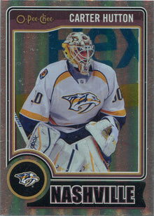 O-Pee-Chee Hockey 2014-15 Rainbow Parallel Base Card 213 Carter Hutton
