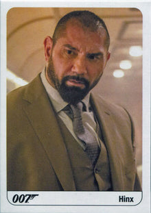 James Bond Archives 2017 Expansions Complete 214 Chase Card Mr. Hinx